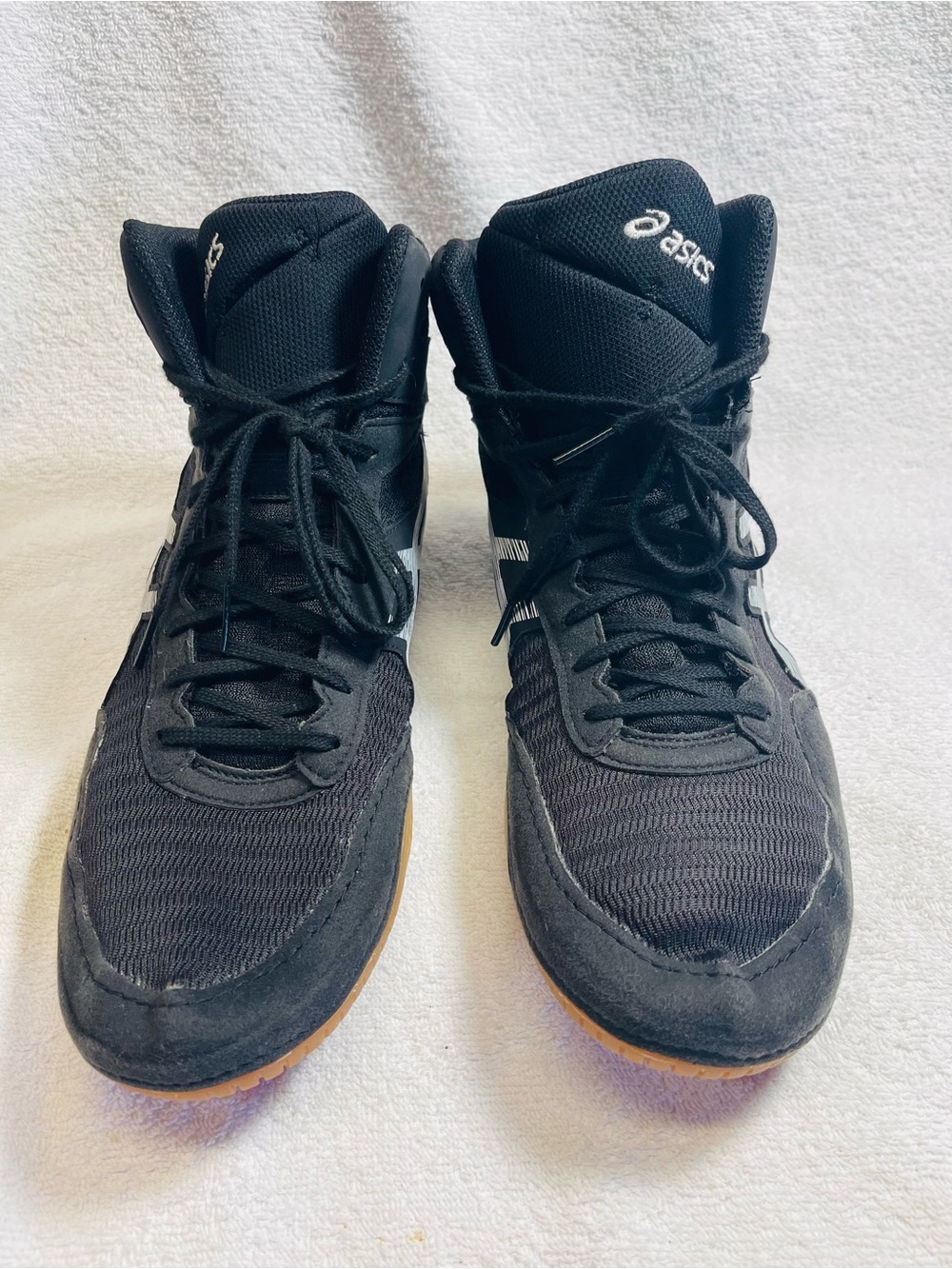 Asics Matcontrol 2 1081A029-002 Sneakers Mens 13 US Black Wrestling Shoes